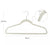 Wholesale Luxury ABS Plastic Velvet Clothes Suit Hanger - Sinfoo