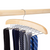 Natural Wood Hanger Closet Space Saving Wooden Tie Belt Hangers - Natural Wood Hanger Closet Space Saving Wooden Tie Belt Hangers