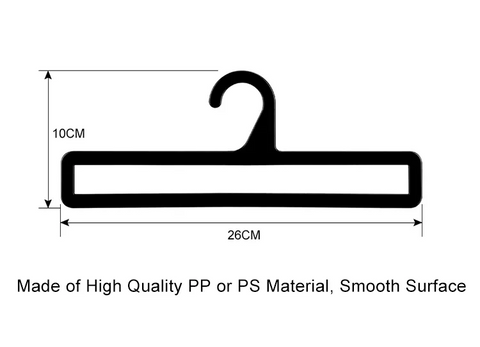 Sinfoo Plastic Towel Display Hanger - Sinfoo Plastic Towel Display Hanger