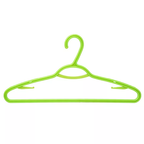 Sinfoo Heavy Duty Clothing Shop Coat Plastic Green Hangers - Sinfoo Heavy Duty Clothing Shop Coat Plastic Green Hangers