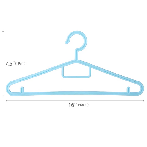 Sinfoo Durable Standard Adult Plastic Clothing Hanger - Sinfoo Durable Standard Adult Plastic Clothing Hanger