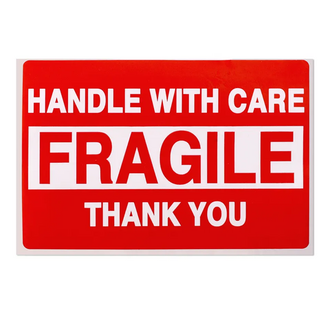 Sinfoo Handle with Care Warning Shipping Packing Fragile Sticker Roll - Sinfoo Handle with Care Warning Shipping Packing Fragile Sticker Roll