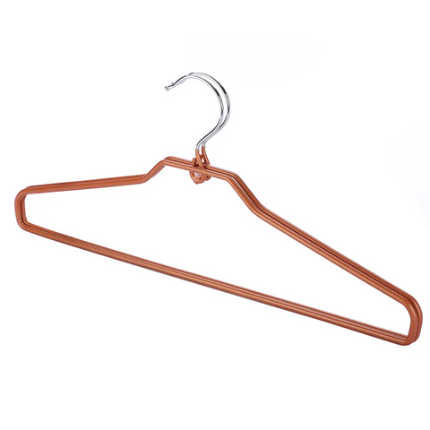 16.2" Non Slip PVC Coated Iron Metal Laundry Hanger - 16.2" Non Slip PVC Coated Iron Metal Laundry Hanger