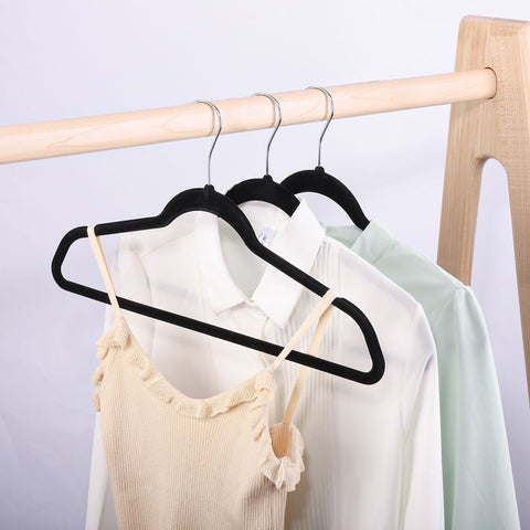 Wholesale Luxury ABS Plastic Velvet Clothes Suit Hanger - Sinfoo