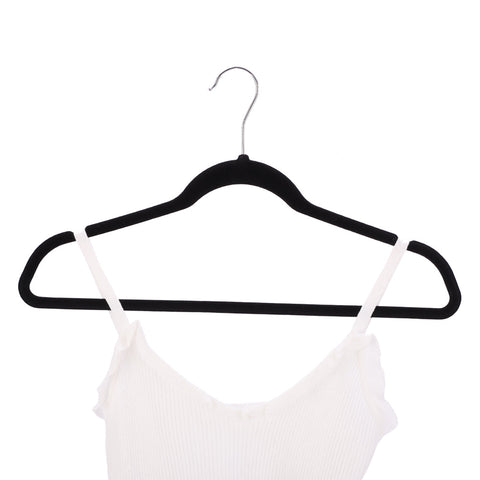 - Sinfoo Luxury ABS Plastic Velvet Clothes Suit Hanger