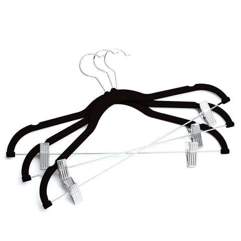  - Sinfoo Space Saving Velvet Ultra Thin Velvet Hangers