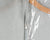  - Sinfoo 42"x24" Non-woven Grey Transparent Garment Bags