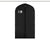  - Sinfoo 54"x24" Non-woven Black Suit Garment Bags
