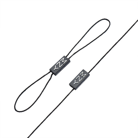 - Sinfoo Custom Logo Plastic Clothing Hang Tag Cord String Seal Tags for Garment