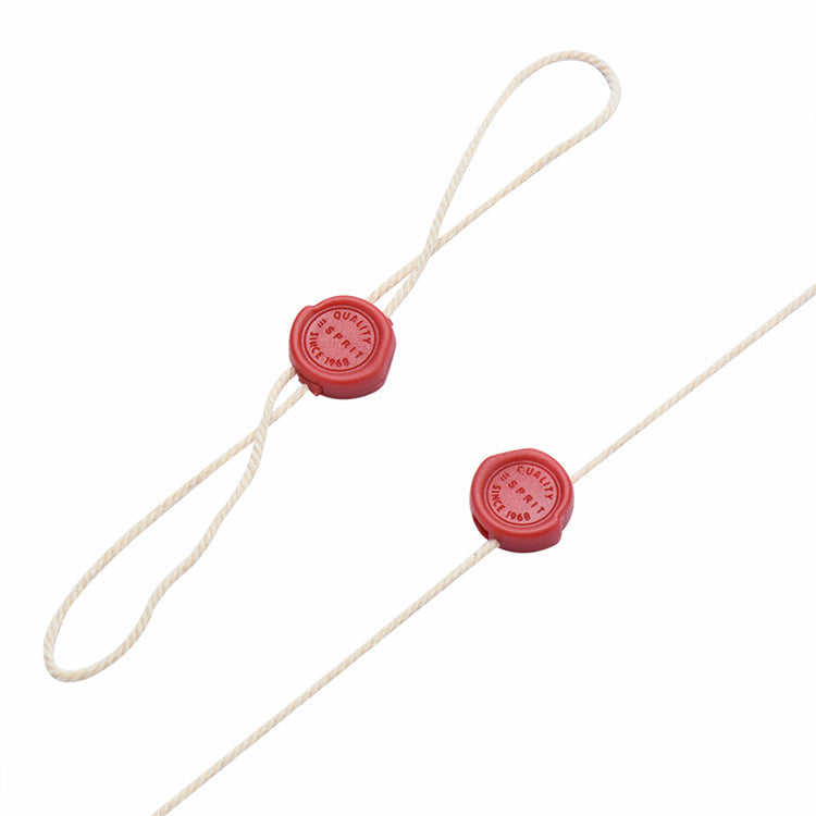 String Seal Sinfoo Custom Plastic Hang Tag String Seal Clothing Tag Tread for ...