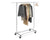  - Sinfoo Portable Clothes Garment Rack