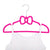  - Sinfoo Custom Non Slip Cute Bowknot Shape Clothes Velvet Hangers