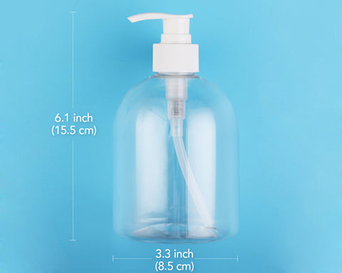 B001 500ml Plastic Hand Gel Bottle - Sinfoo