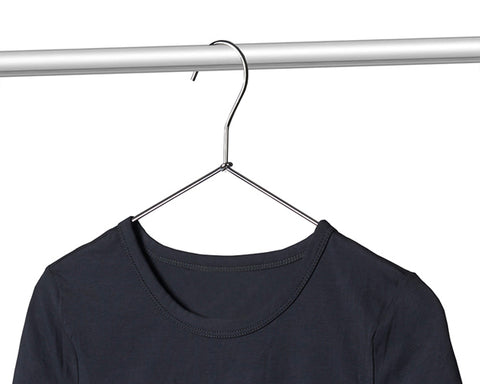 use our metal wire hanger to hang clothes