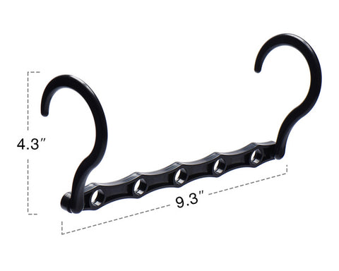 size of mh003 plastic Space Saving Hangers